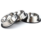 Paw Stainless Steel Pet Dog Bowl Feeder Skidproof Anti-Ant Shape Cat Dog Bowls Food Accessories Pet Supplies 6 Sizes