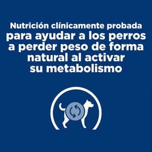Hill's Prescription Diet Metabolic (Control de peso) Alimento Para Perro Receta de Pollo
