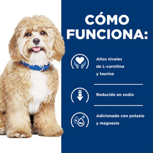 Hill's Prescription Diet h/d Cuidado del Corazón Alimento seco para Perros con Sabor a Pollo