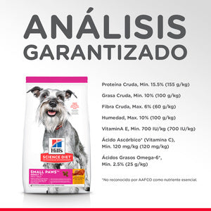 Hill's Science Diet, Alimento para Perro Adulto 7+ años Raza Pequeña, Seco 2kg