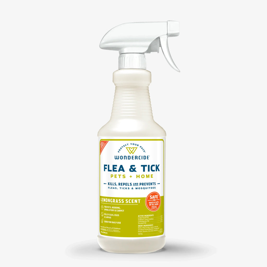 Flea & Tick Spray for Pets + Home