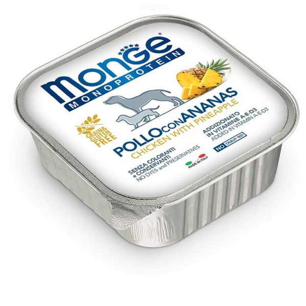 Monge-Pollo con piña Grain Free 150 gr