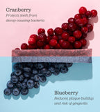 Long Lasting Dental Yak Chews - Cranberry and Blueberry Yak Chews for Dogs