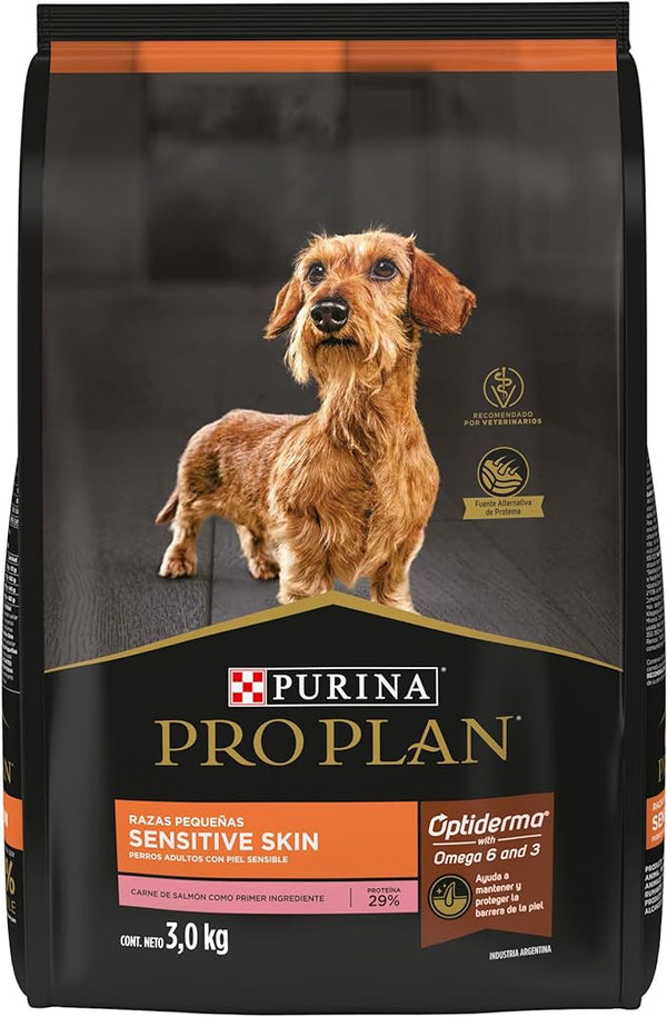 PROPLAN-ADULTO RAZA PEQUEÑA SENSITIVE SKIN CON OPTIDERM 3 kg