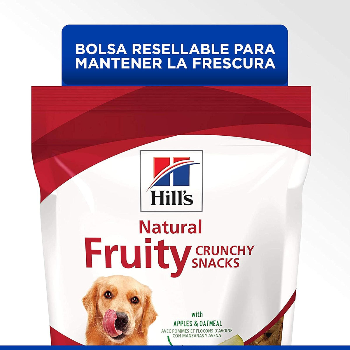 Hill's Science Diet, Snacks Frutales para Perro, Manzanas y Avena 227 gr