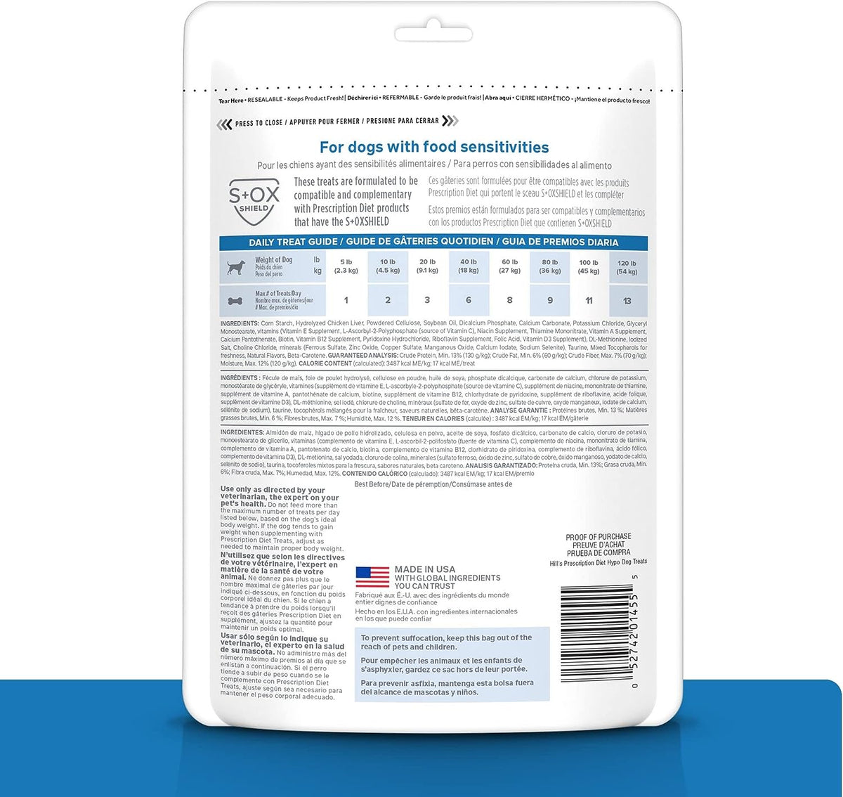 Hill's Prescription Diet Premios Hipoalergénicos para Perros 350 g