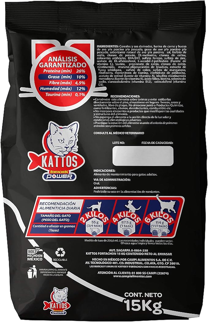 Kattos 15 Kg