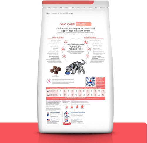 Hill's Prescription Diet ONC Care (Atención Oncológica) Alimento seco para Perros, Pollo, Dieta Veterinaria