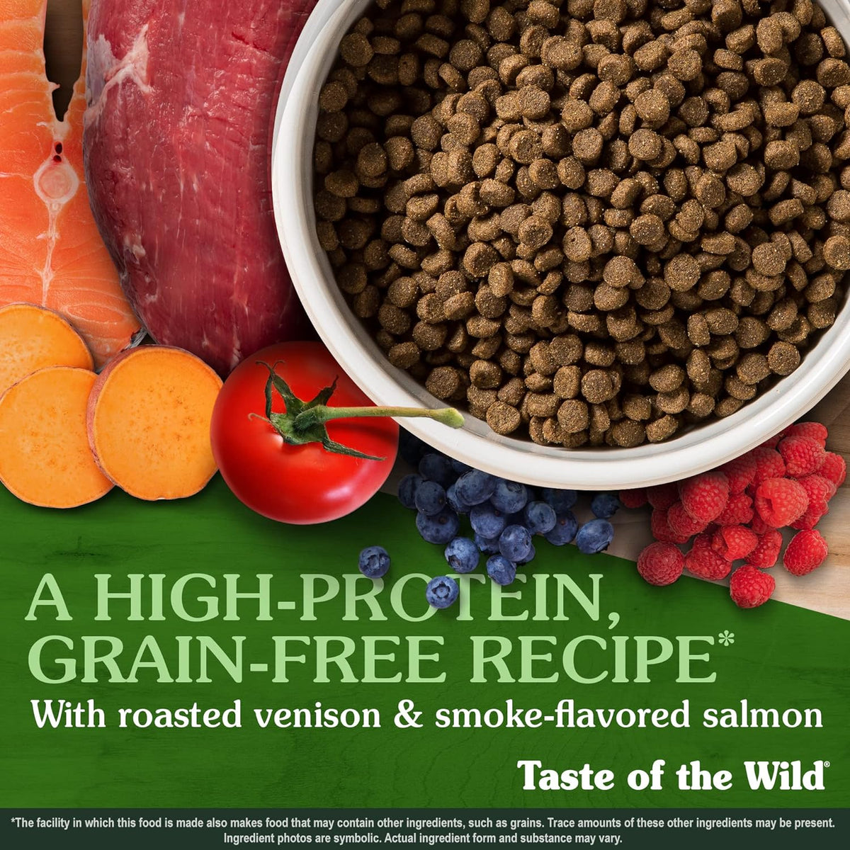 TASTE OF THE WILD-ROCKY MOUNTAIN FELINE (VENADO ASADO Y SALMON AHUMADO) 42/18 6.35 Kg