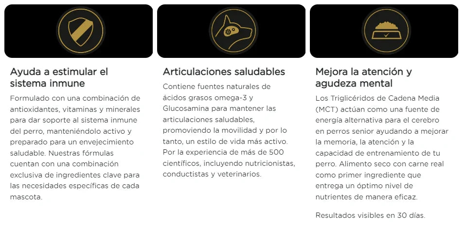 PROPLAN-Perro Adulto Senior Raza Pequeña BONUS BAG 4 kg