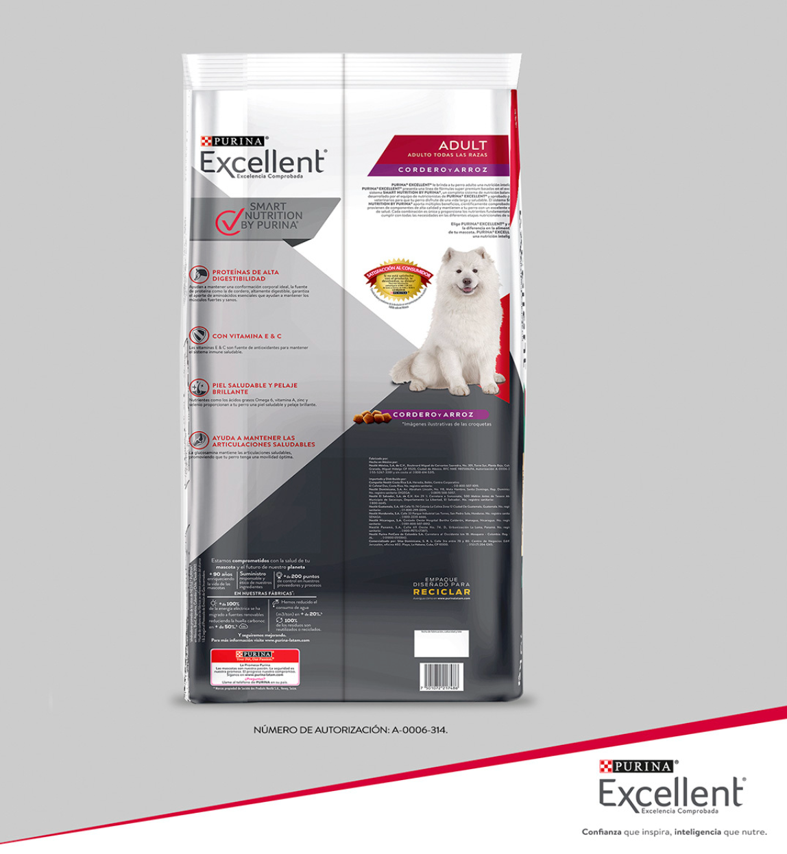 PROPLAN-ADULTO EXCELLENT 4 kg