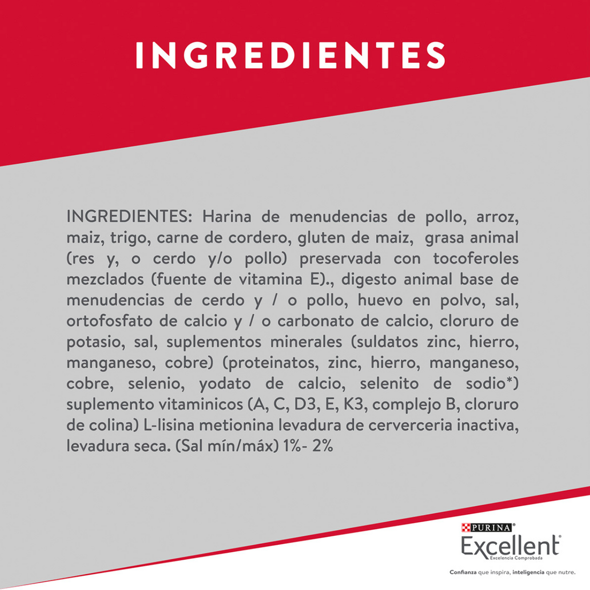 PROPLAN-ADULTO EXCELLENT 4 kg