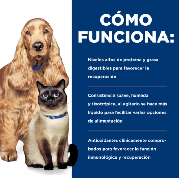 Hill's Prescription Diet a/d Alimento Húmedo con Pollo para Perros/Gatos (lata de 156 gr)