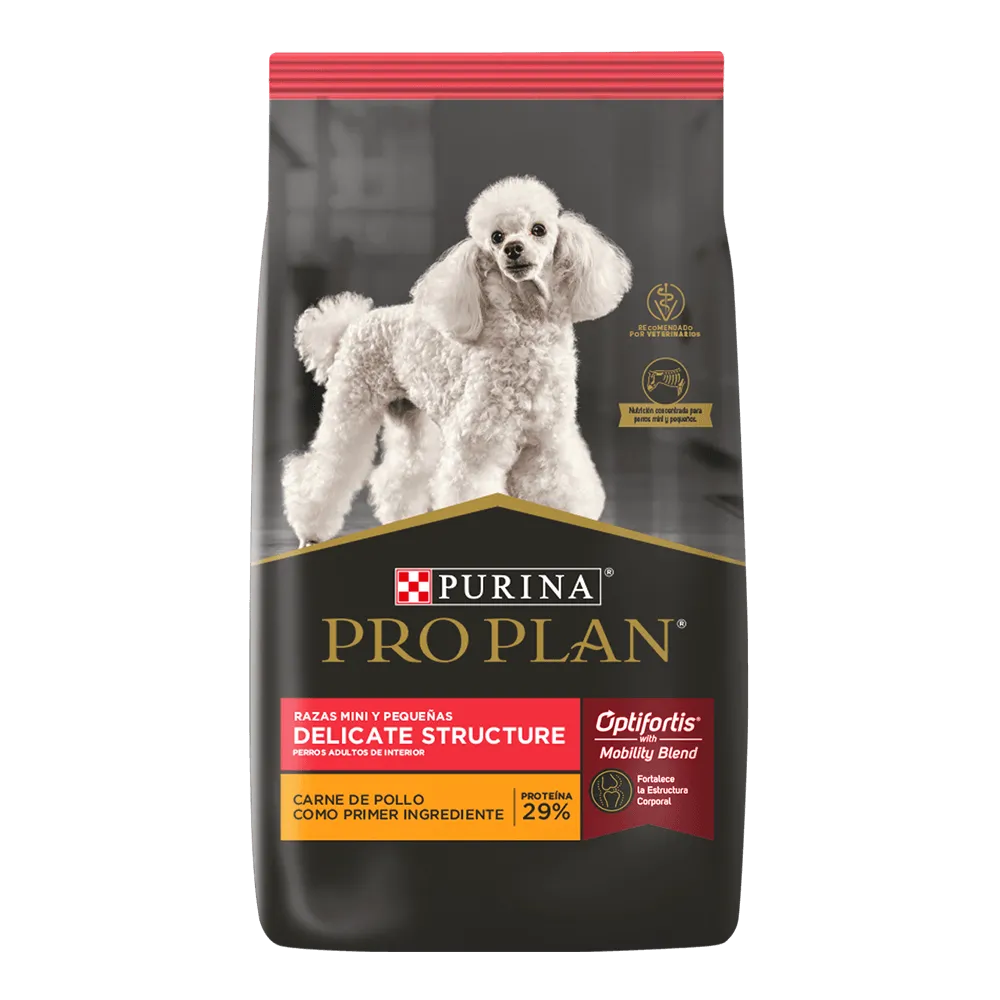 PROPLAN-ADULTO RAZA PEQUEÑA DELICATE STRUCTURE CON OPTIFORTIS 3 kg