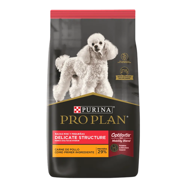 PROPLAN-ADULTO RAZA PEQUEÑA DELICATE STRUCTURE CON OPTIFORTIS 3 kg
