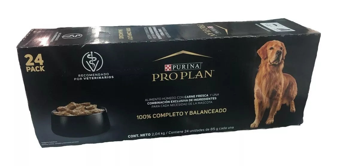 PROPLAN-POUCH PERRO ADULTO POLLO 24 pz