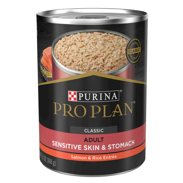 PROPLAN-ADULTO SENSITIVE SKIN SALMÓN LATA 13 Oz US 368 gr