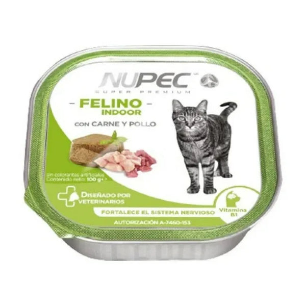 NUPEC WET GATO INDOOR 4 LATAS DE 100GRS
