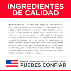 Alimento para Gato Adulto, Hill's Science Diet, Receta Pollo y Arroz Healthy Cuisine, Húmedo (lata de 80 gramos)